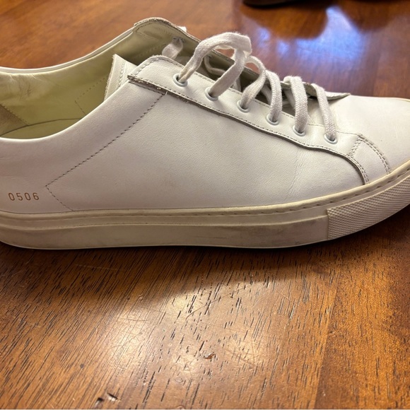 Women’s common project high quality leather sneakers. Worn twice size 39 - Picture 9 of 12